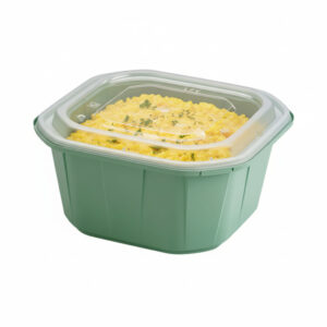 Boîte de Conservation Carrée Jumbo 1500ml – Conteneur Alimentaire Hermétique avec Verrouillage Sécurisé – 50 oz