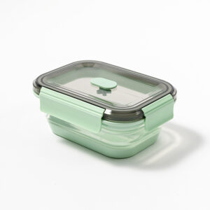 Boîte Déjeuner Pliable en Silicone 800ml – Récipient Alimentaire Hermétique et Compact
